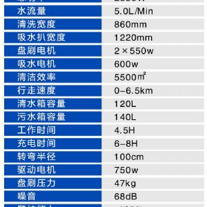 JH-D9駕駛式洗地機